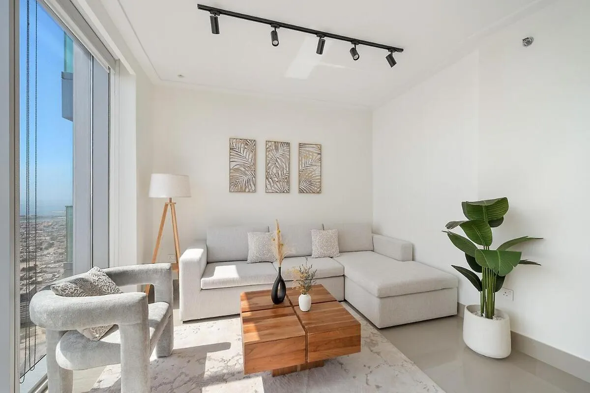 First Class 1Br Modern Luxury On High Floor Дубай 0*,